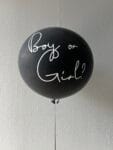 Balon z helem Boy or Girl z konfetti – Gender Reveal z konfetti Poznań