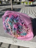 Bukiet z kolorowej gipsówki – 31 gałązek radości i koloru - obrazek 2