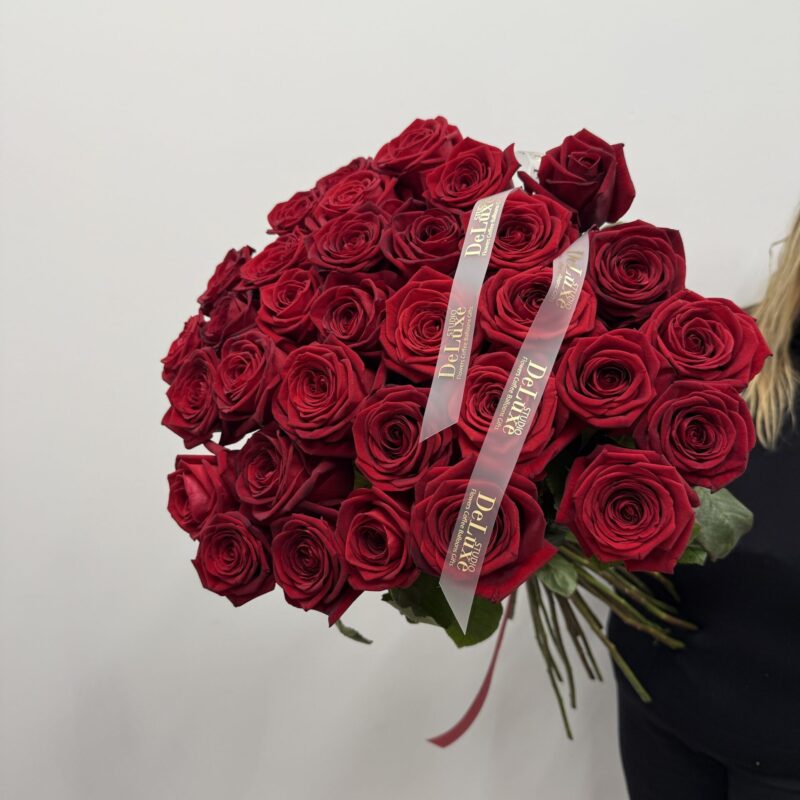 Czerwone róże 80 cm Poznań