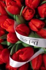 Bukiet czerwonych tulipanów - obrazek 2