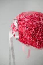 Bukiet z 25 różowych goździków - obrazek 2