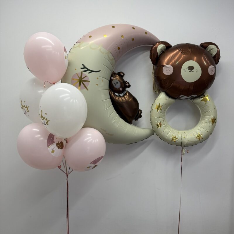 Bałony na narodziny córki Poznan