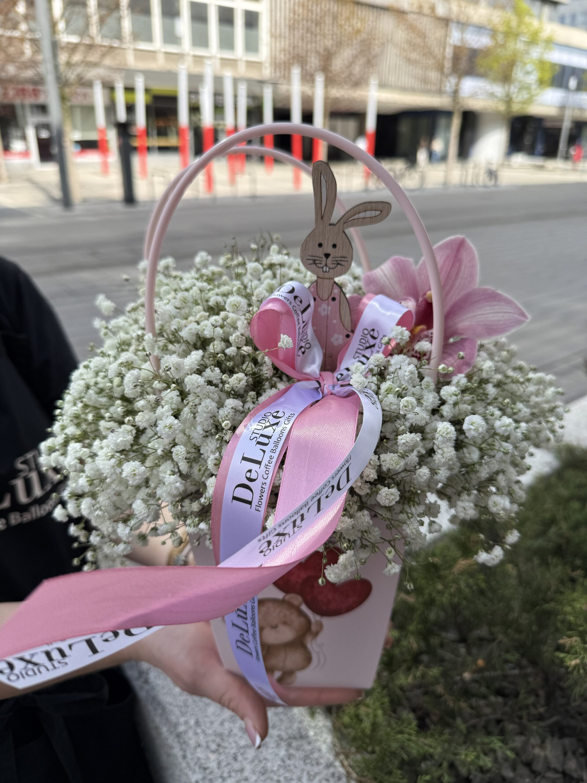 img_7552 Wielkanocny prezent z gipsówką i drewnianym króliczkiem Studio Deluxe