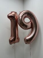 Balon сyfra 86cm różne kolory - obrazek 2