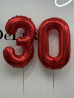 Balon сyfra 86cm różne kolory - obrazek 6