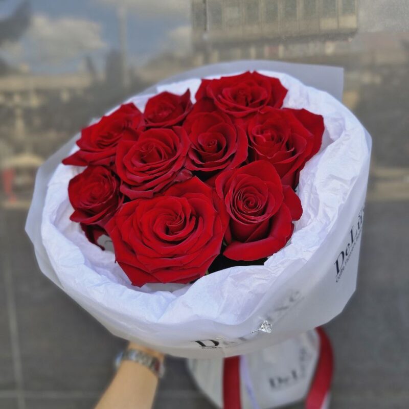 Bukiet czerwonych róż Studio Deluxe Poznań