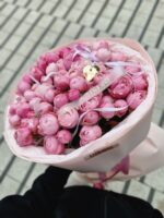 Bukiet gałązkowych róż Silva Pink - obrazek 2