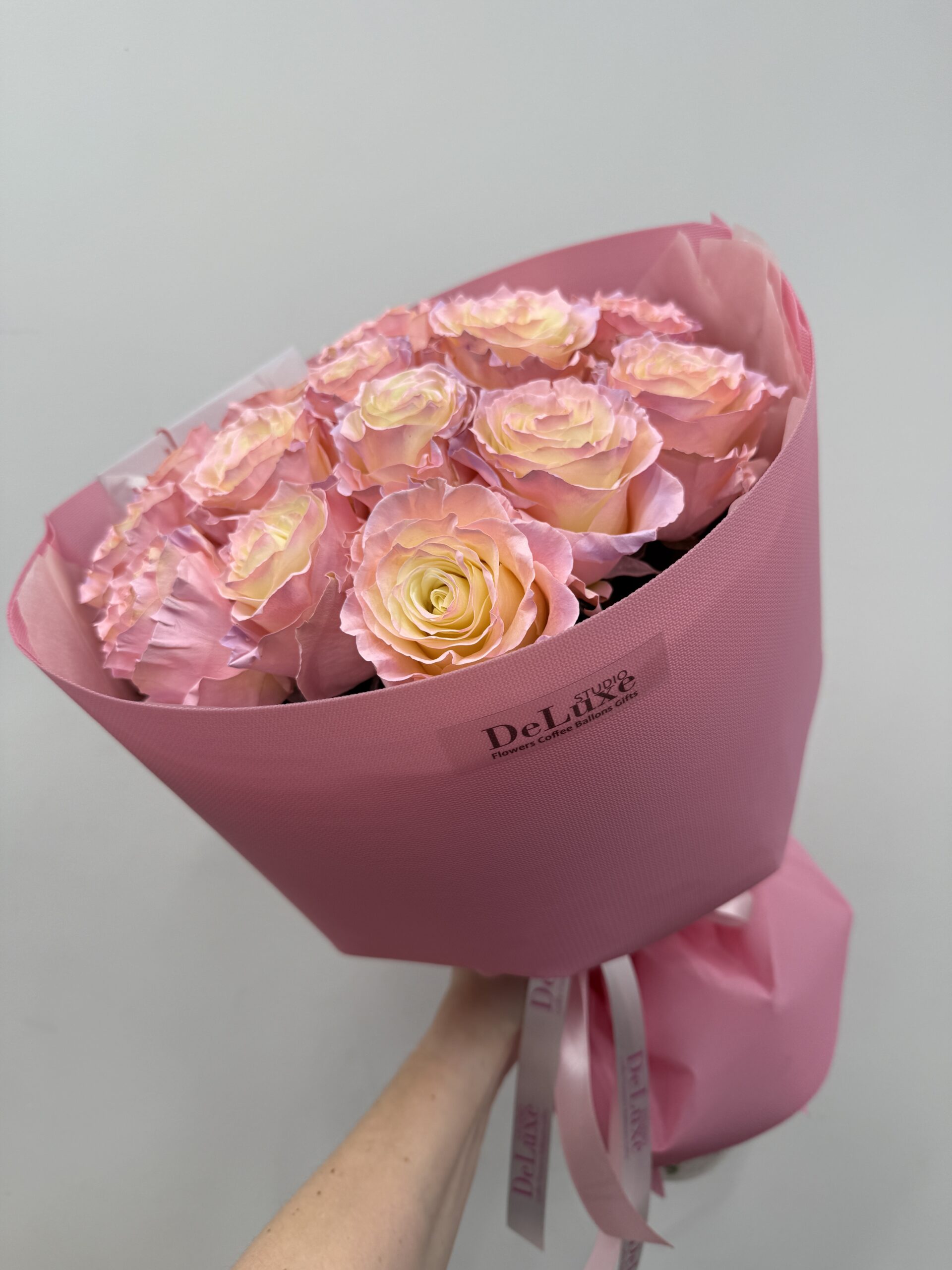 IMG_3530 Bukiet z róż w pastelowych odcieniach Studio Deluxe Poznań