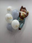 Balony na narodziny Baby Boy – zestaw na narodziny chłopca od Studio Deluxe Poznań