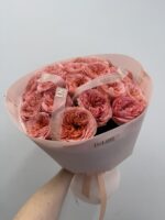 Bukiet róż piwoniowych 25 szt - obrazek 3