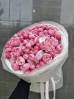 bukiet gałązkowych róż Silva Pink Studio Deluxe Poznań