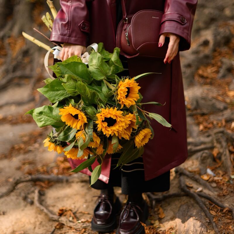 Bukiet z 9 słoneczników – pełen słońca i radości