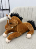 Koń pluszowy z głosem 35 cm