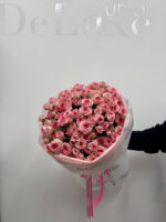 Różowa róża gałązkowa Tralala – bukiet 21 szt Różowa róża gałązkowa Tralala – bukiet 21 szt