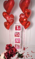 Zestaw podwójny – czerwone serca | Studio Deluxe