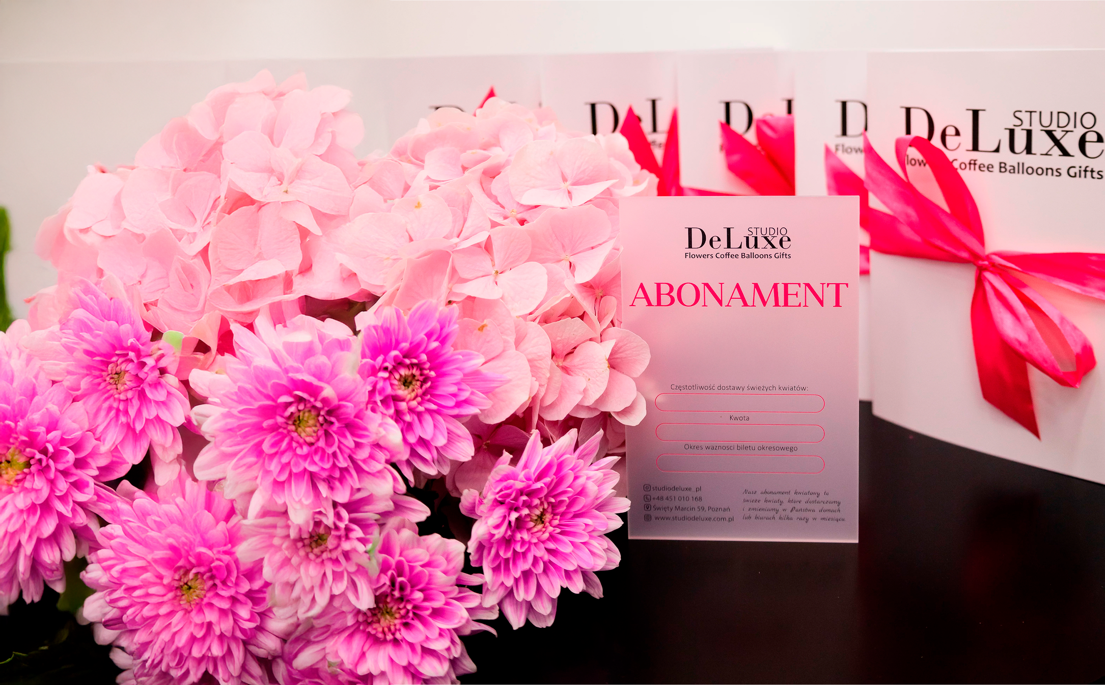 Abonament Kwiatowy / Subskrypcja Kwiatowa Studio Deluxe