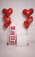 Zestaw podwójny – czerwone serca | Poznan