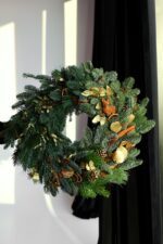 Wianek adwentowy z żywego nobilisa Boże Narodzenie Poznan