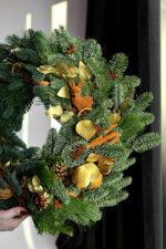 Wianek adwentowy z żywego nobilisa Boże Narodzenie Poznan