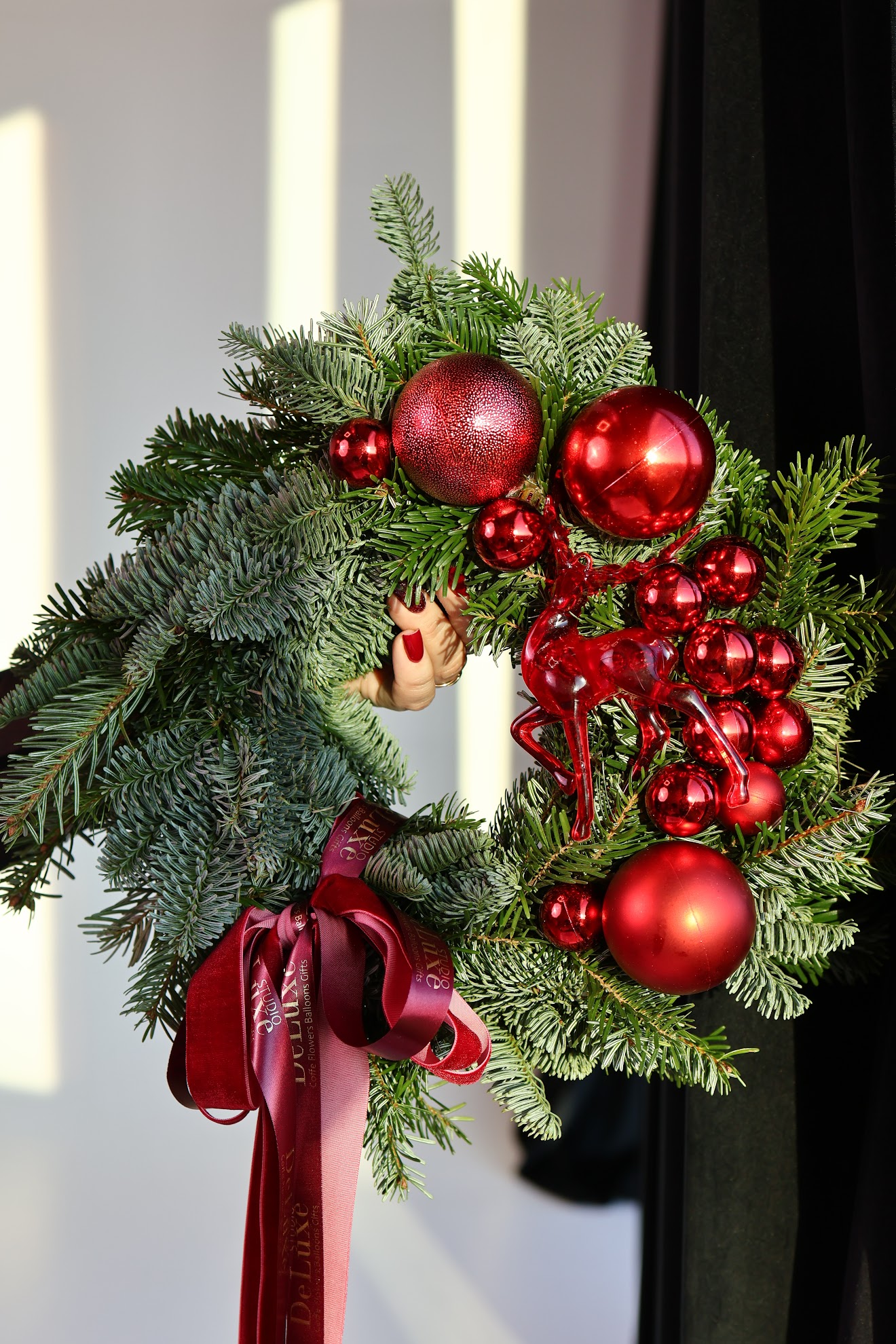 IMG_2496 Wianek adwentowy z żywego nobilisa Boże Narodzenie | Studio Deluxe