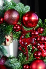 Wianek adwentowy z żywego nobilisa Boże Narodzenie | Studio Deluxe