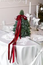 Choinka z żywego nobilisa z wstążką – Studio Deluxe