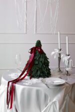 Choinka z żywego nobilisa z wstążką – Studio Deluxe