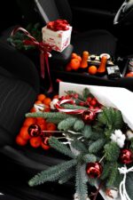 Świąteczny bukiet z nobilisu – Studio Deluxe