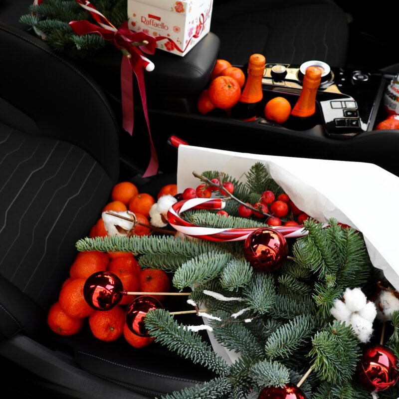 Świąteczny bukiet z nobilisu – Studio Deluxe