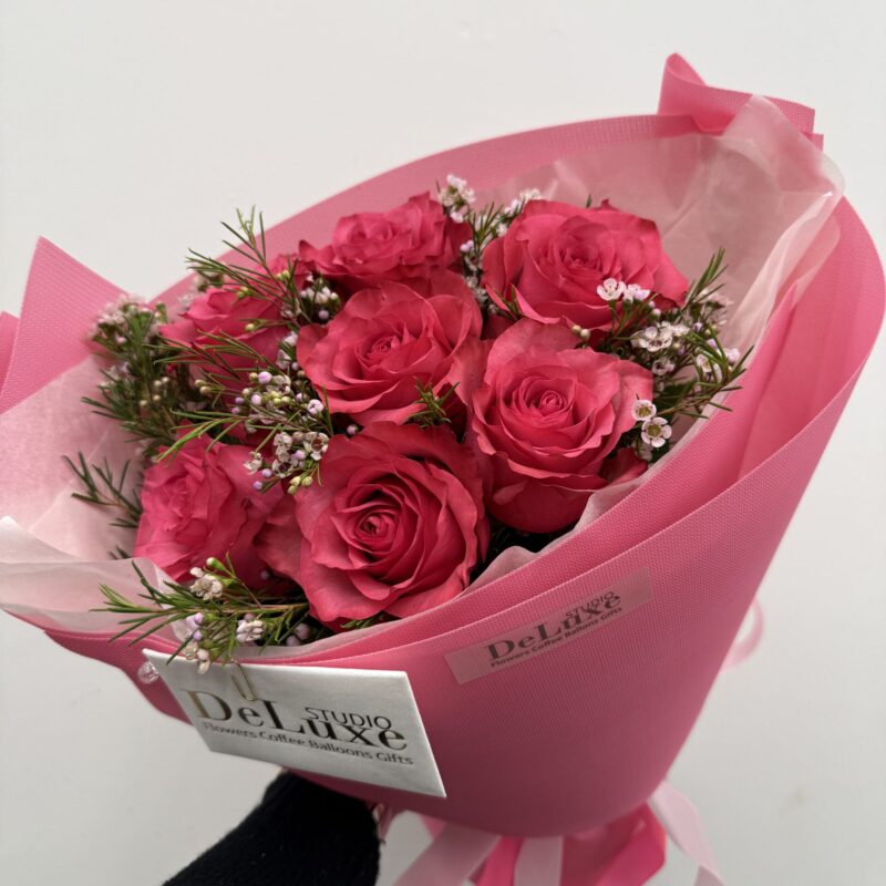 Bukiet z różowych róż | Studio Deluxe