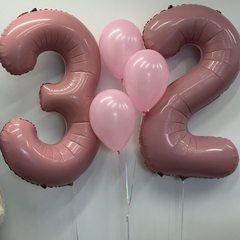 Balony urodzinowe z cyframi Studio Deluxe Poznan