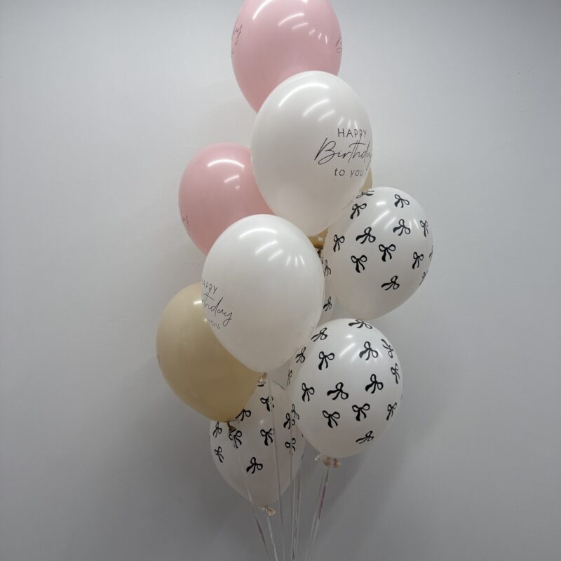 Pastelowy zestaw balonów urodzinowych | Studio Deluxe