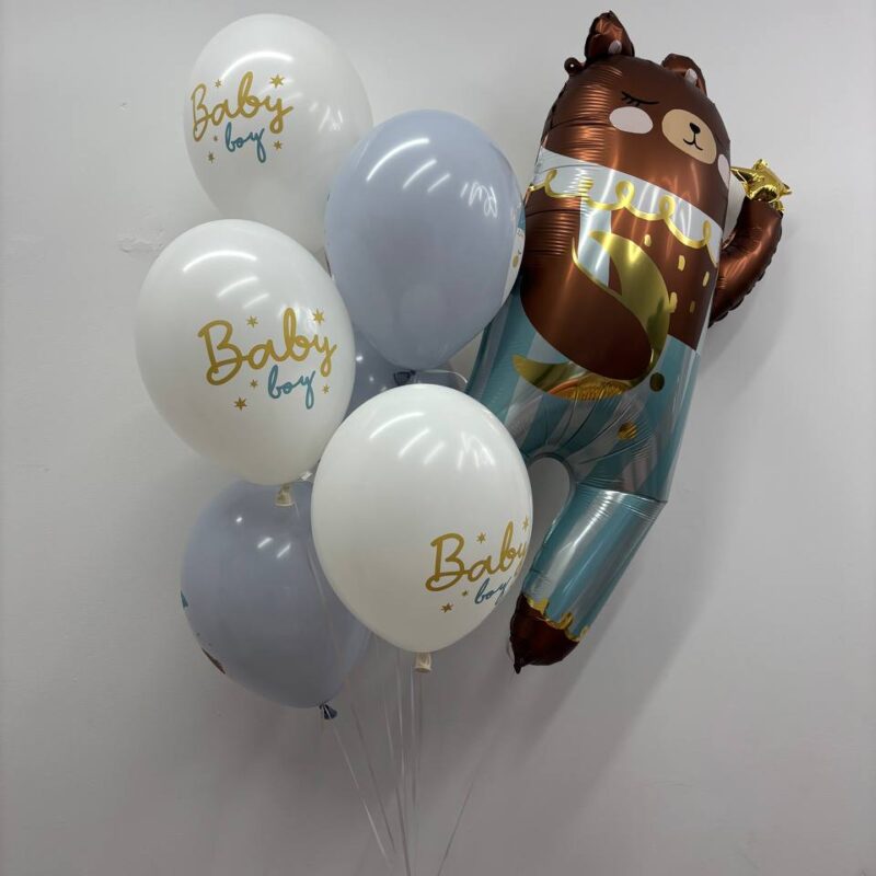 Zestaw balonów Baby Boy Poznan