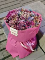 Bukiet urodzinowy z gipsówki | Studio Deluxe Poznan