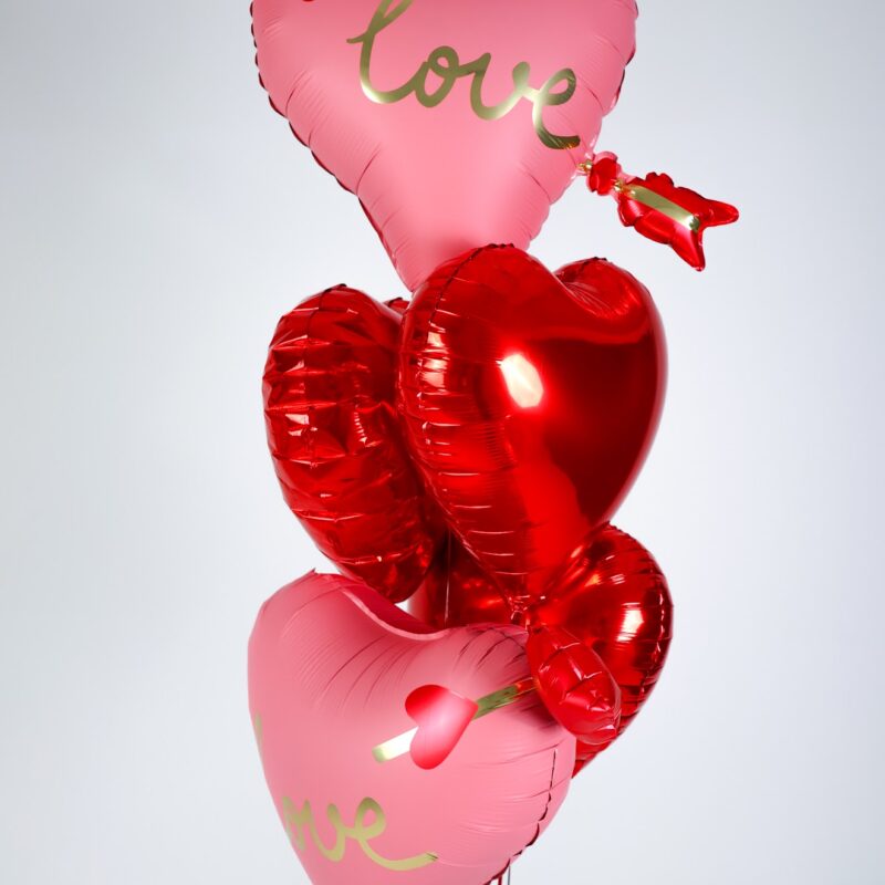 Balony serce – 5 szt. Studio DeLuxe