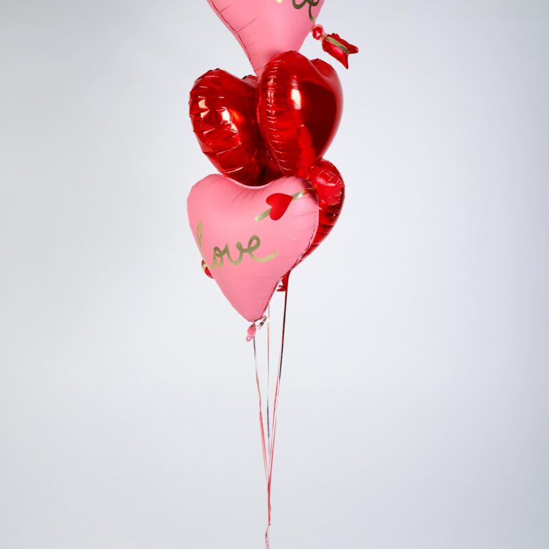 Balony serce – 5 szt. Studio DeLuxe