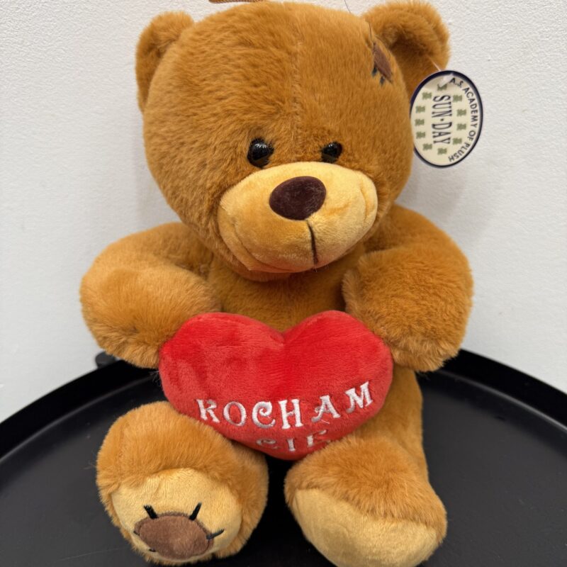 Pluszowy miś z czerwonym sercem Kocham Cię – Studio Deluxe