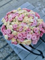 Mix róż gałązkowych 51 szt z torebką | Studio Deluxe