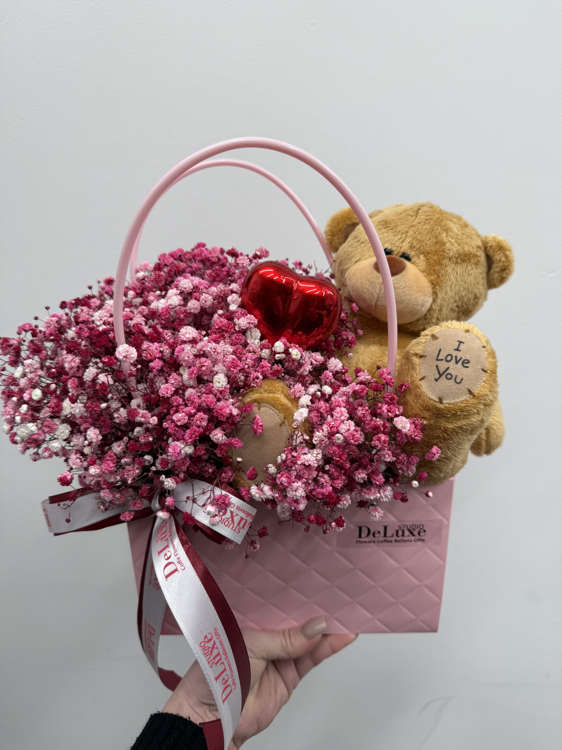 IMG_6158 Zestaw prezentowy z misiem i gipsówką Poznan