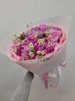 Bukiet piwonii z rumiankiem | Studio Deluxe Poznań