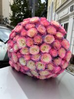 Bukiet 101 kolorowych róż Studio DeLuxe