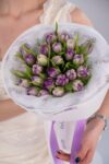 Fioletowe tulipany – bukiet Studio Deluxe Poznań