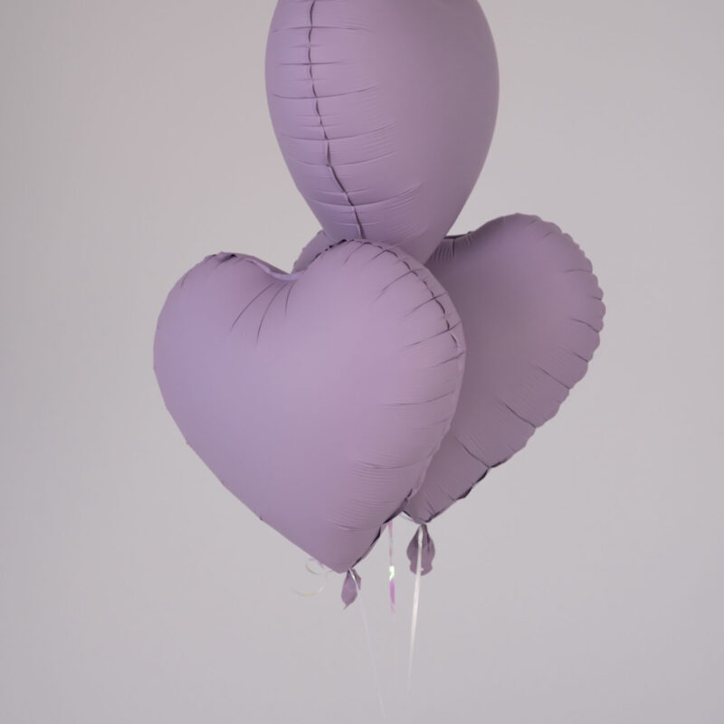 Balony foliowe serce z helem – Studio Deluxe Poznań