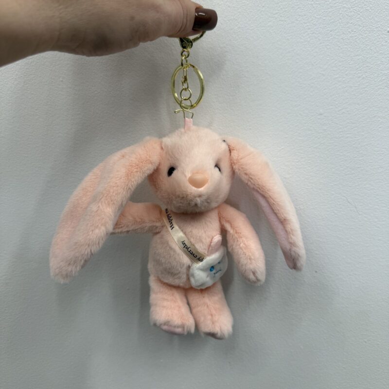 Brelok - zabawką w kształcie króliczka