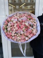 Bukiet z gałązkowej róży mix kolorów - obrazek 4