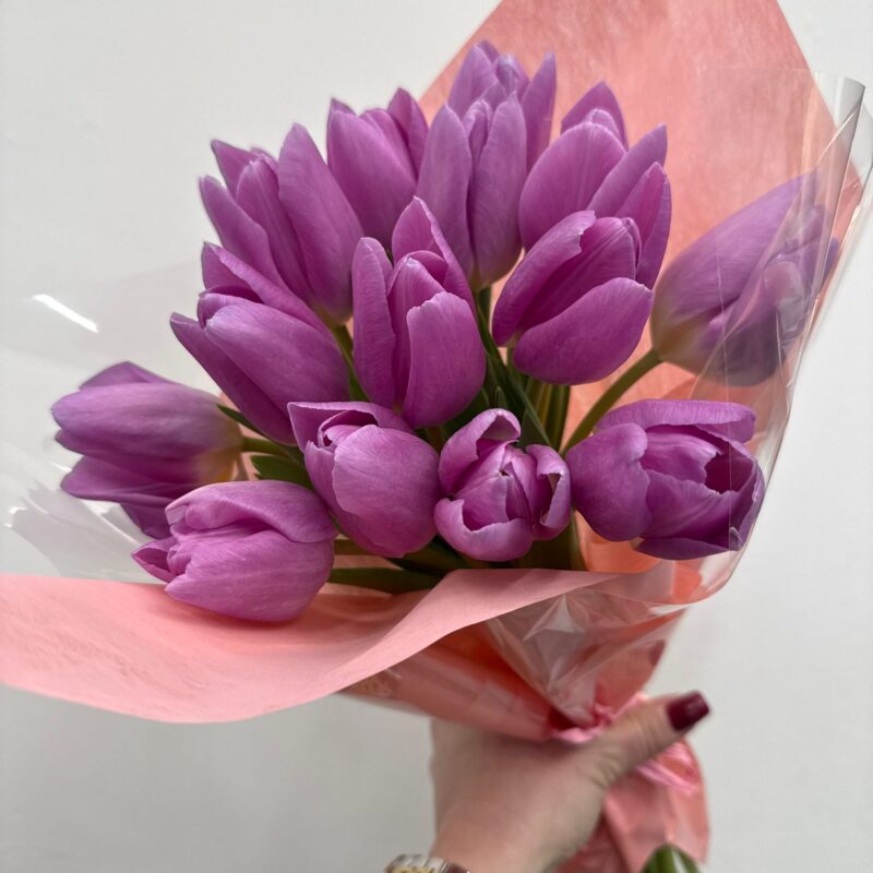 Mini bukiet tulipanów 15 szt – Studio Deluxe Poznań