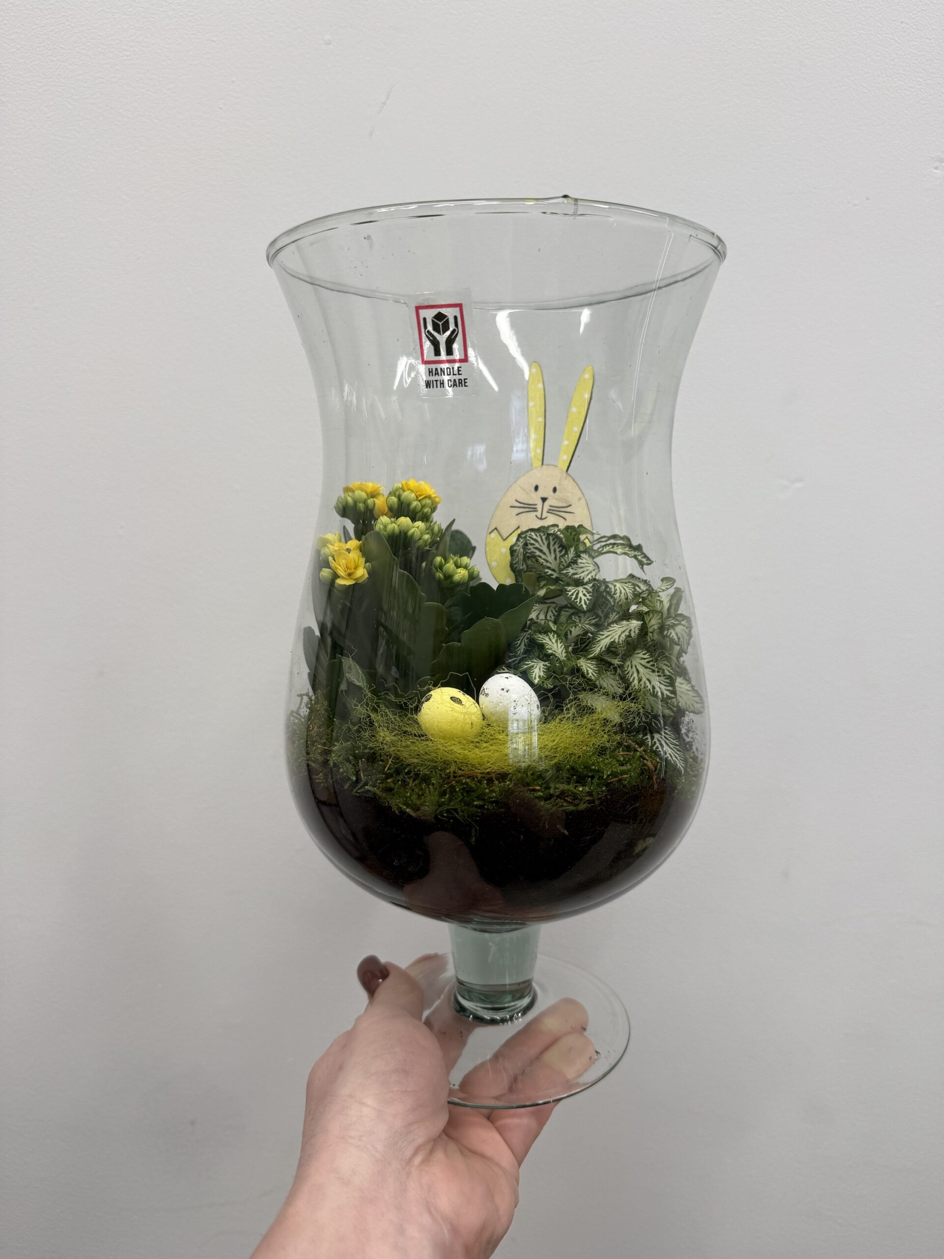 img_9341-2 Kompozycja wielkanocna w szkle z roślinami