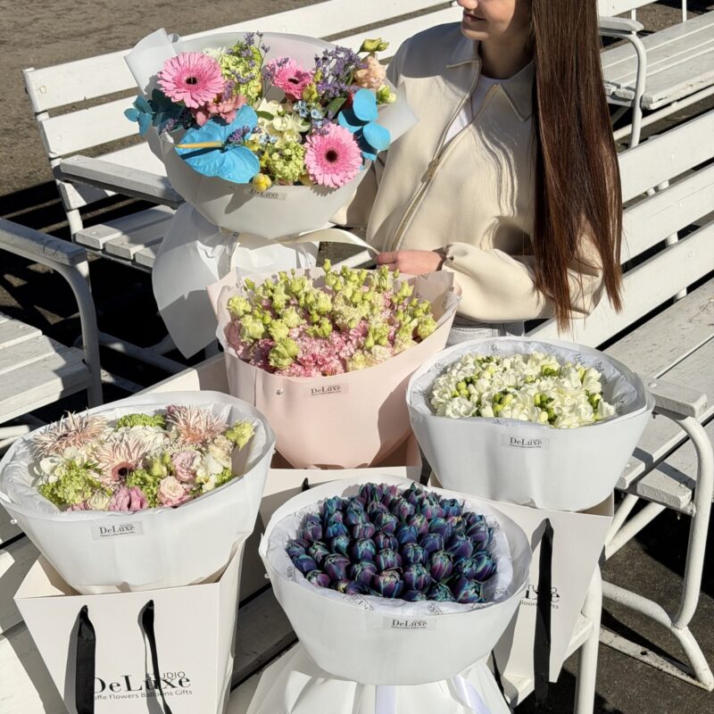 Zestaw bukietów | Kwiaty Poznań Studio Deluxe