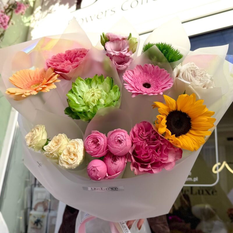 Dopaminowy bukiet | Kolorowe kwiaty Poznań