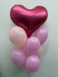 Zestaw balonów serca